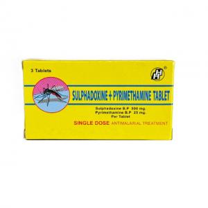 SULPHADOXINE+PYRIMETHAMINE TABLET